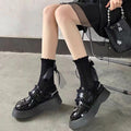 Black Bow Socks