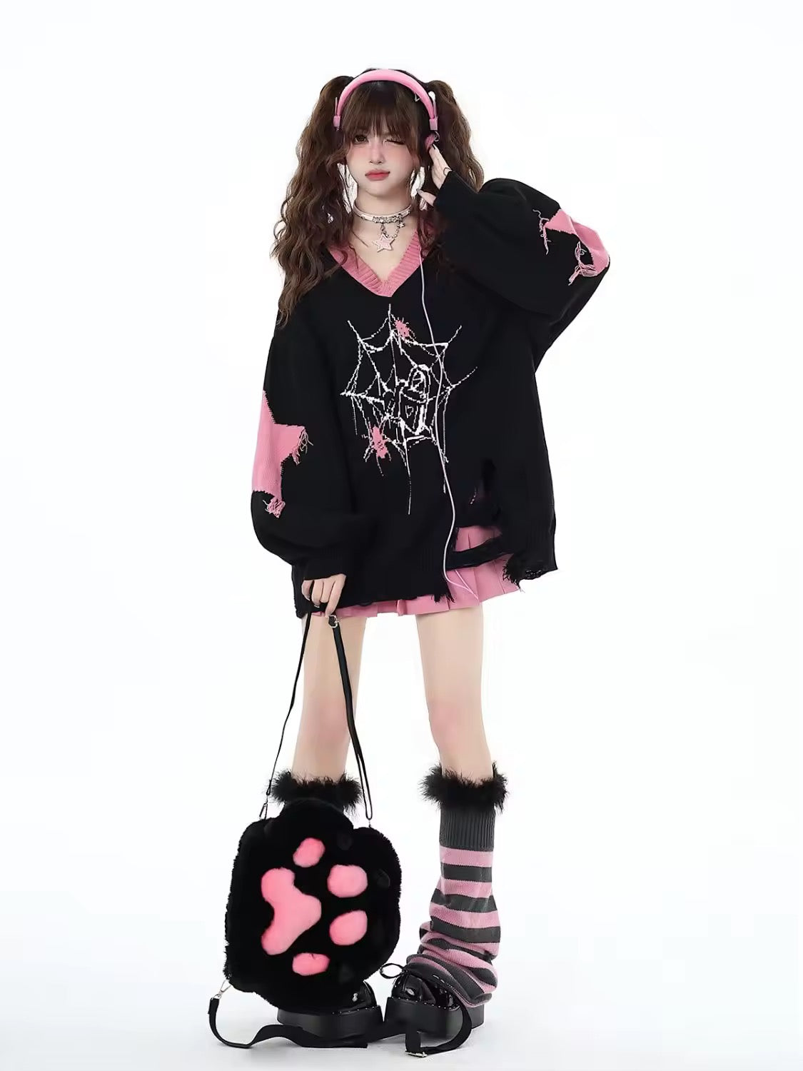 Y2K Gothic Sweater