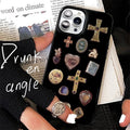 Black Retro iPhone Case
