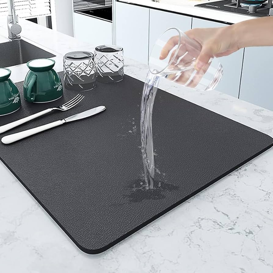 Ultra Absorbent Kitchen Dish Mat