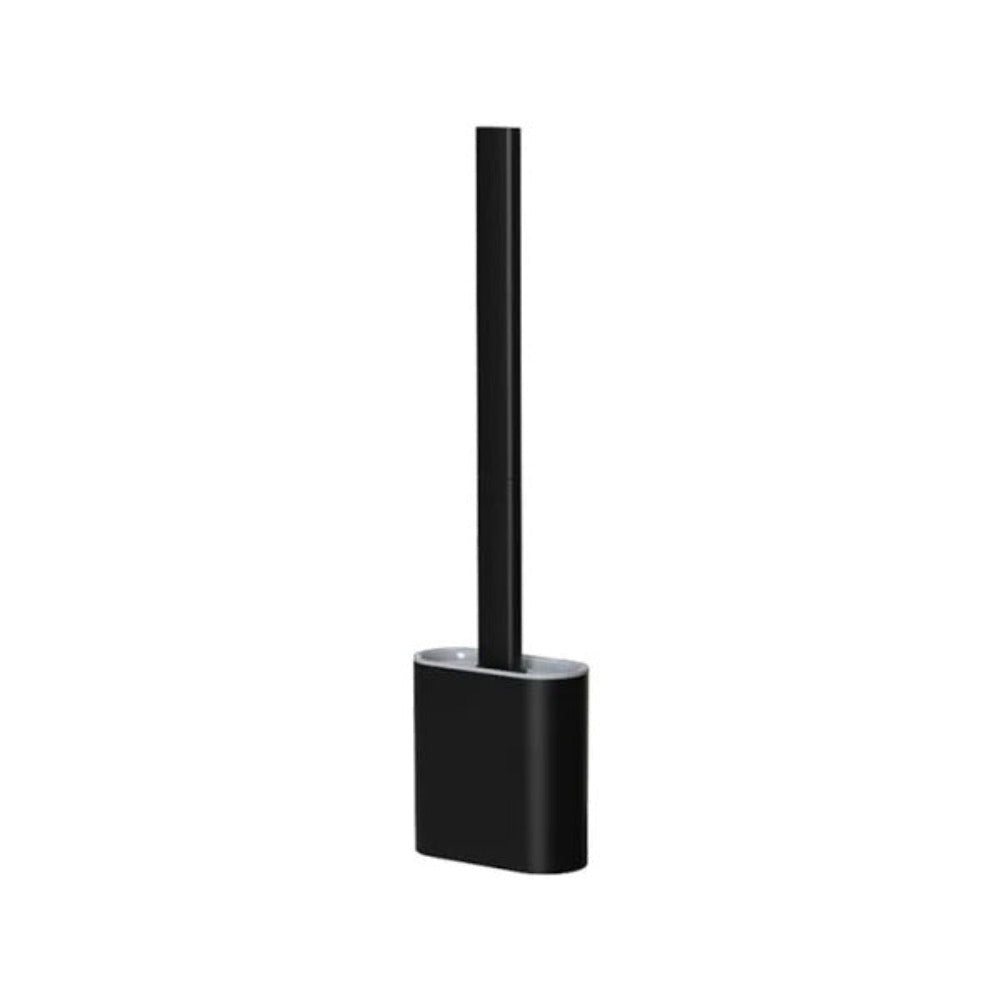 Clean Silicone Toilet Brush Black
