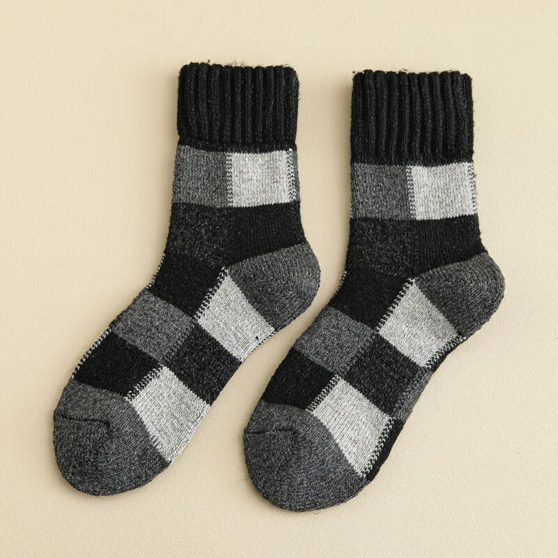 Men's Warm Wool Winter Socks 5-Pack