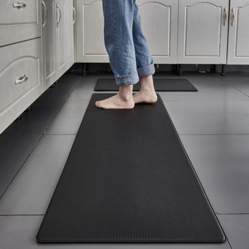 Comfort Kitchen Mat | Anti Fatigue & Non Slip Black
