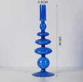 Blue Candle Holder Vase