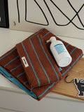 Striped Bath & Hand Towel