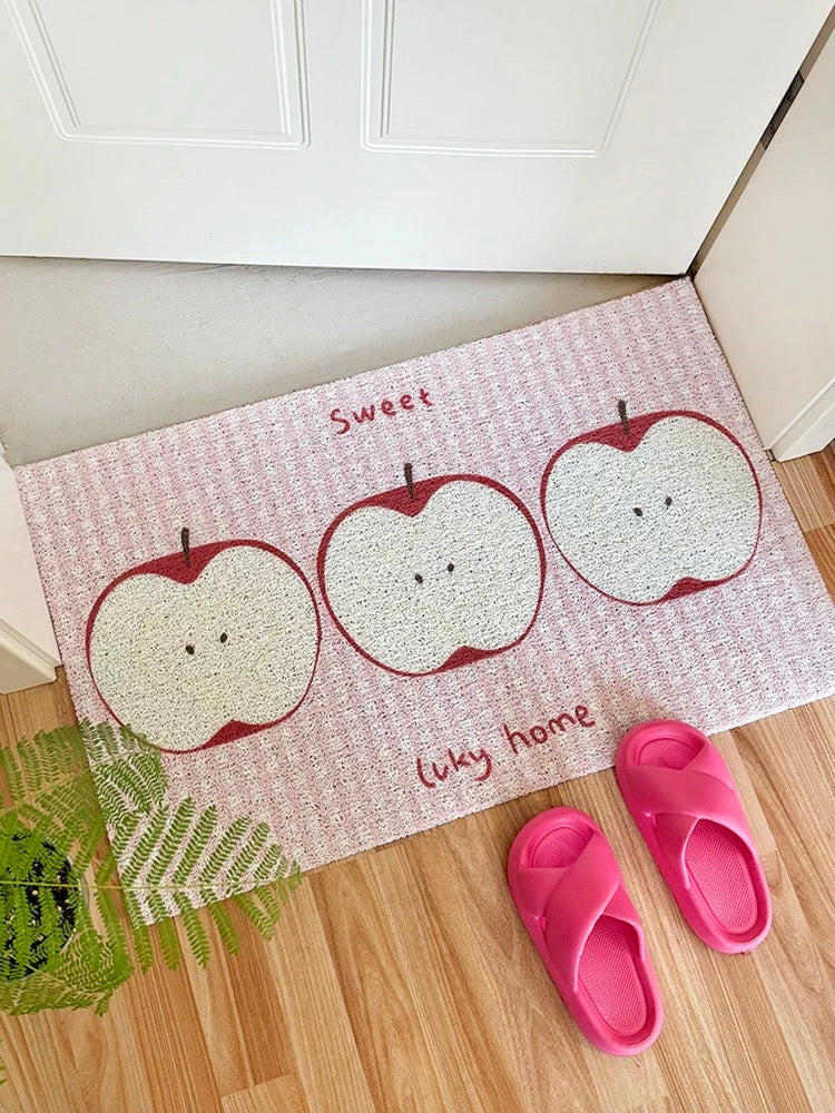 Cherry & Apple Fruit Rug