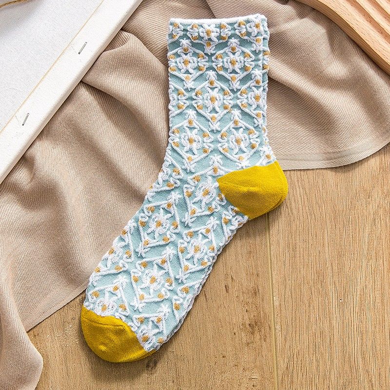 Women's Cute Floral Socks