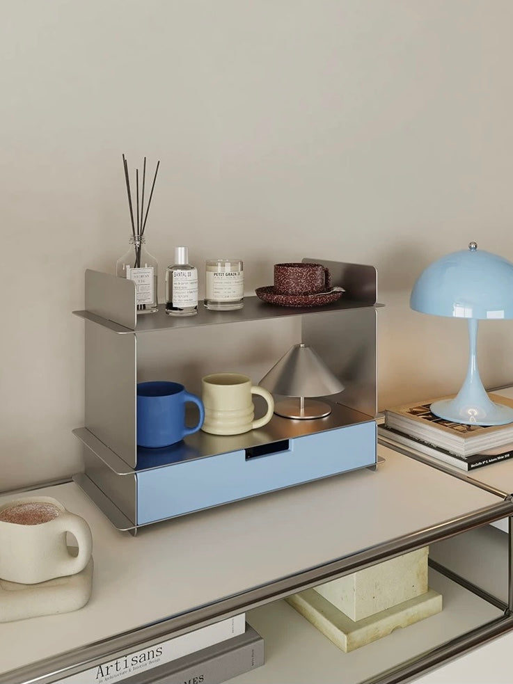 Bauhaus Pastel Desk Shelf
