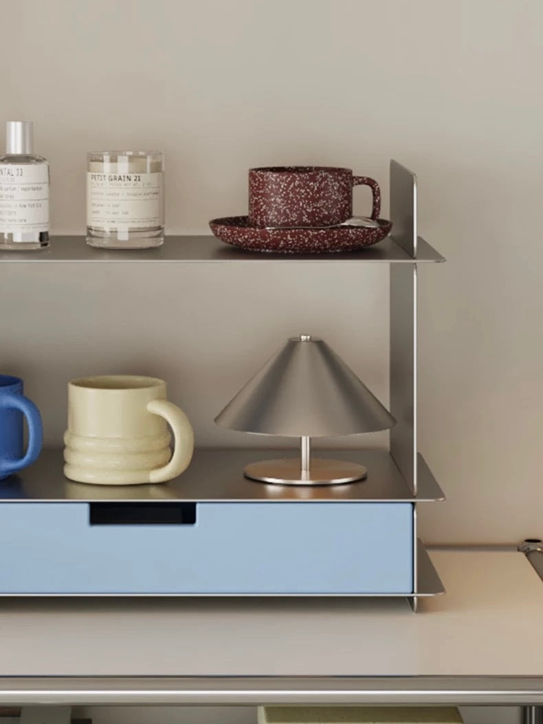 Bauhaus Pastel Desk Shelf