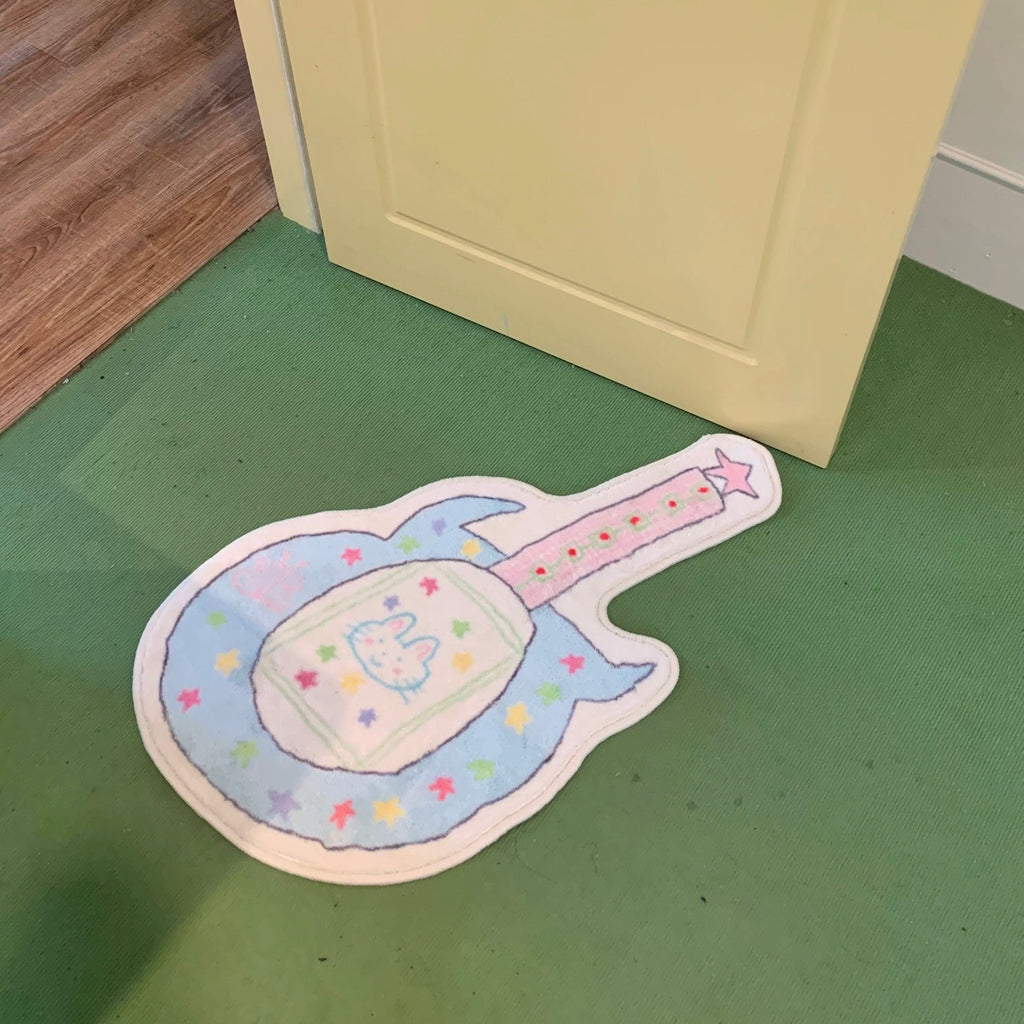 Pastel Guitar Rug
