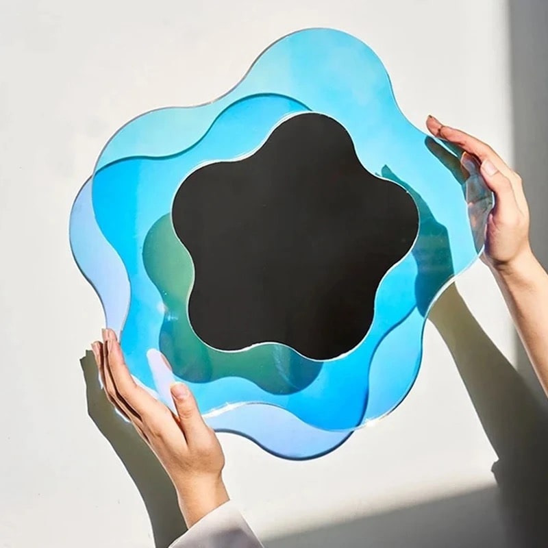 Iridescent Acrylic Abstract Mirror
