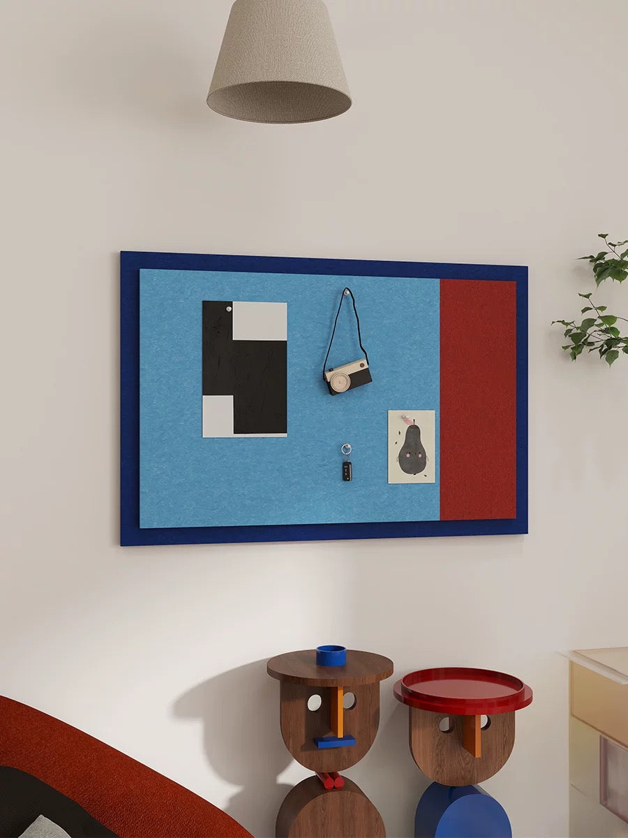 Bauhaus Color Block Pin Board