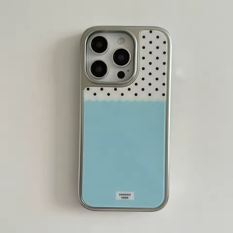 Ice Cream Pastel Blue iPhone Case Only Case