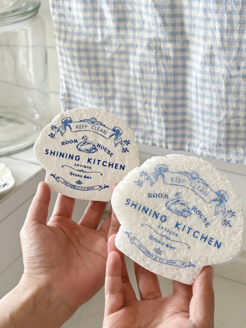 Swan Floral Soap Dispenser