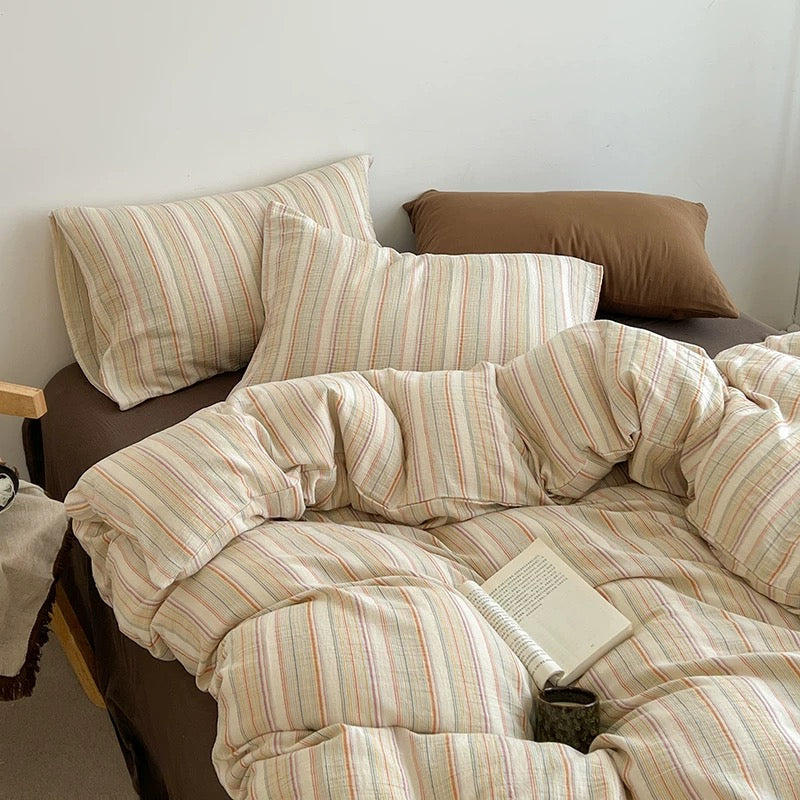 Coastal Blue Reversible Duvet Cover Set