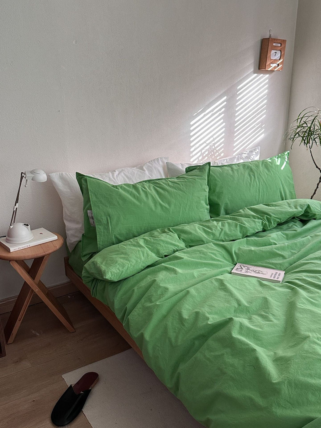 Bright Green Duvet Cover Set