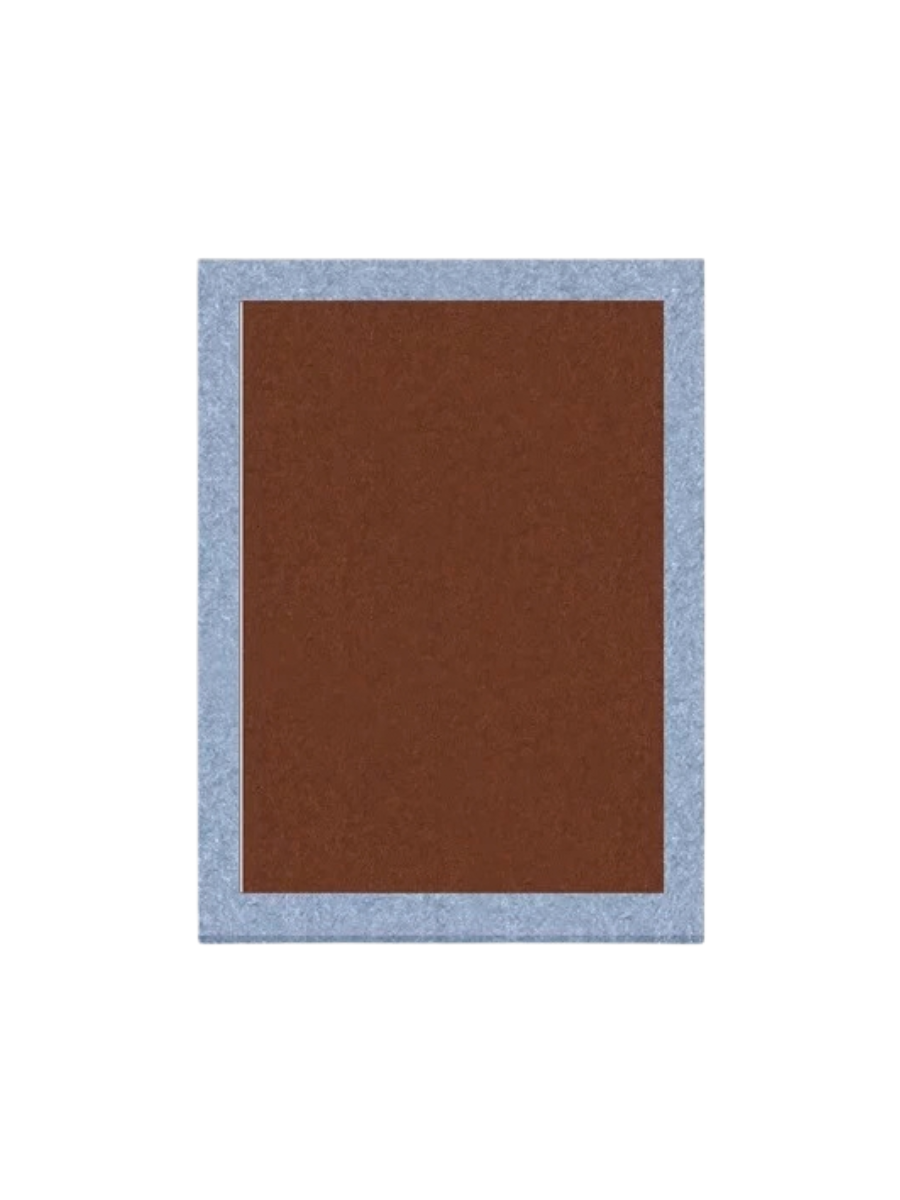 Two-Tone Felt Push Pin Board