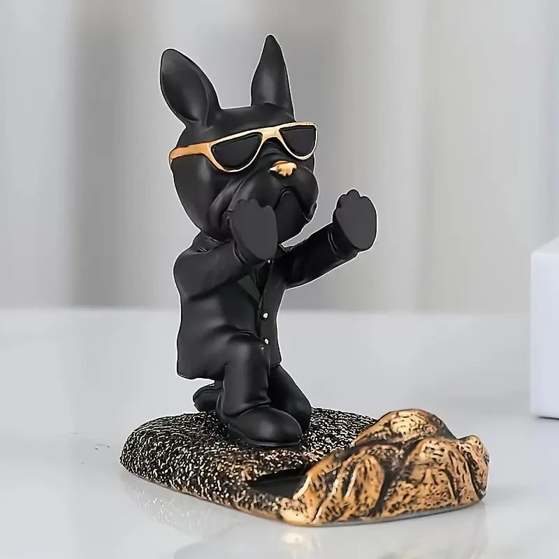 Bulldog Boss™ - Phone Holder Push