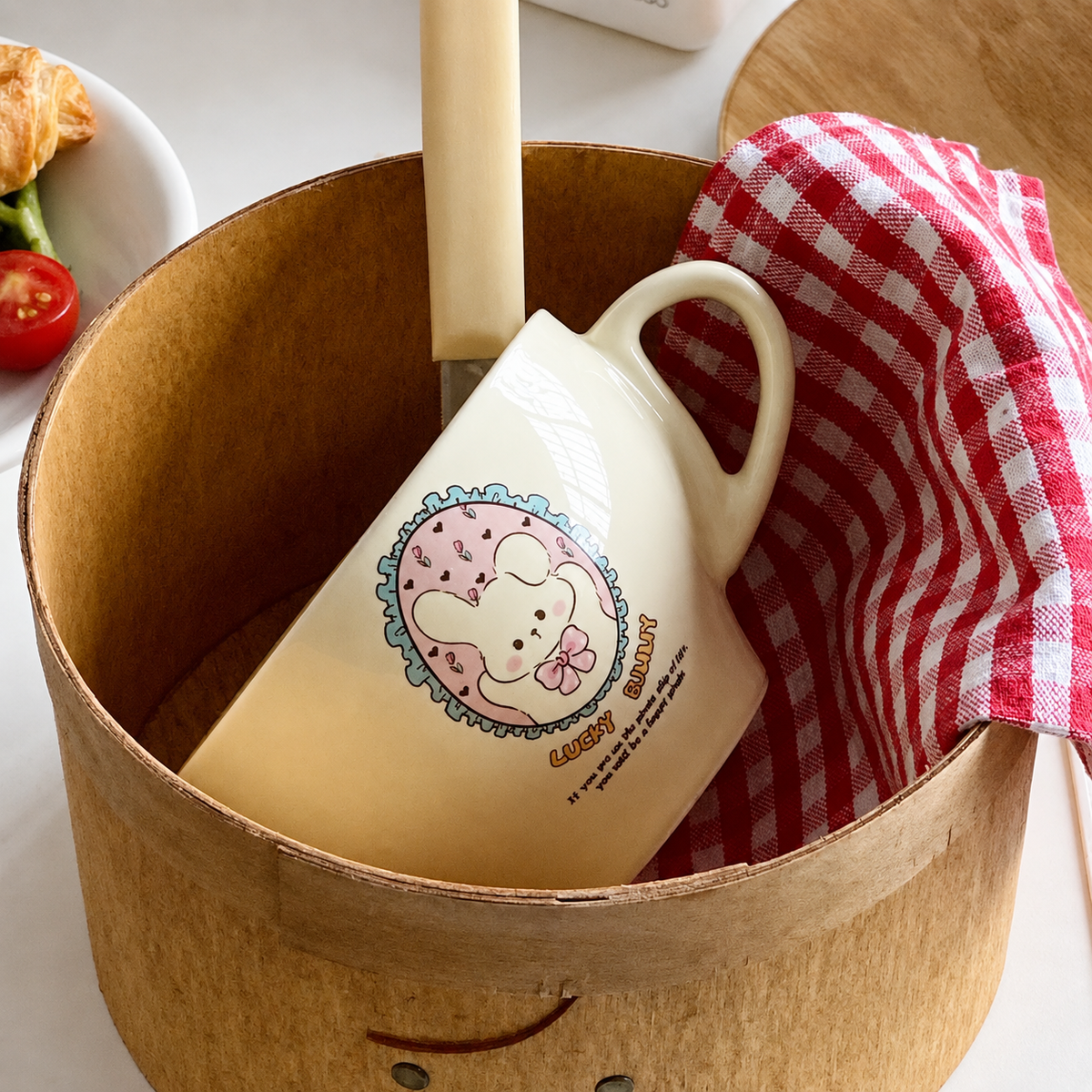 Bunny & Bear Kawaii Mug