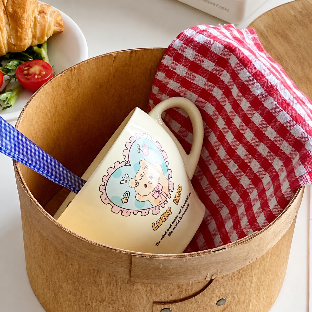 Bunny & Bear Kawaii Mug
