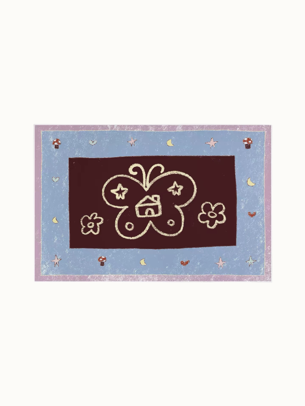 Illustrated Whimsical Rug