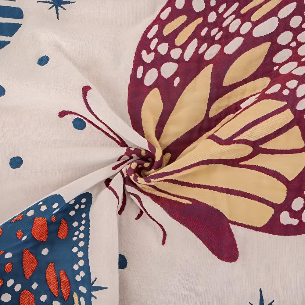 Butterfly Cotton Blanket - Couch Cover