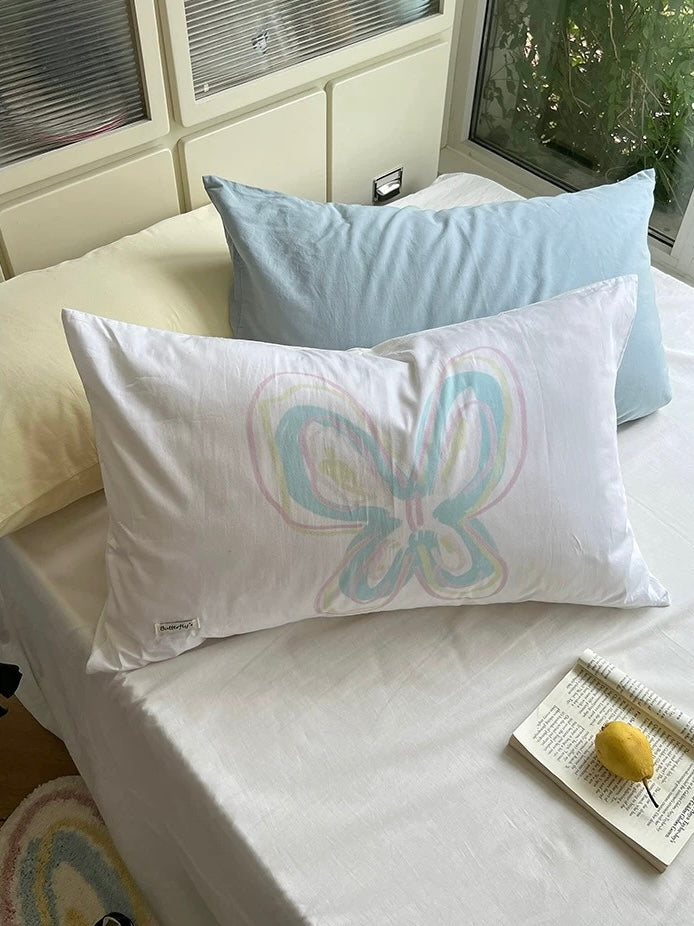 Pastel Butterfly Pillowcase