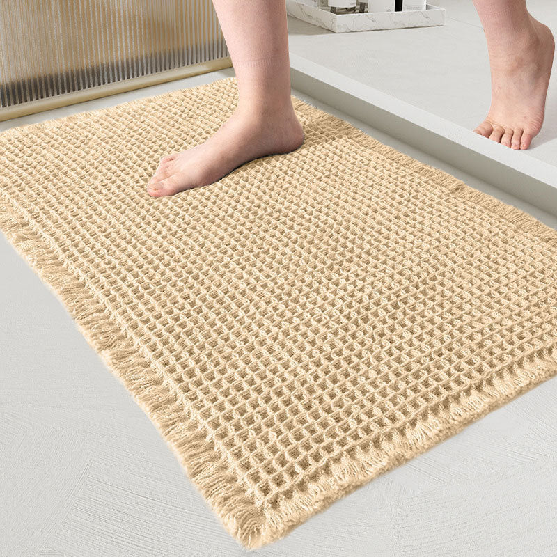 QuickDry Waffle Bath Mat - Limited Time Offer Beige
