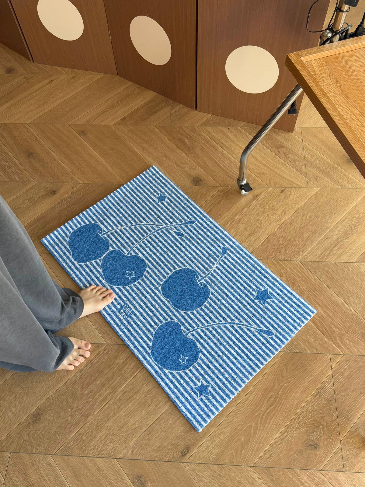 Cherry & Apple Fruit Rug