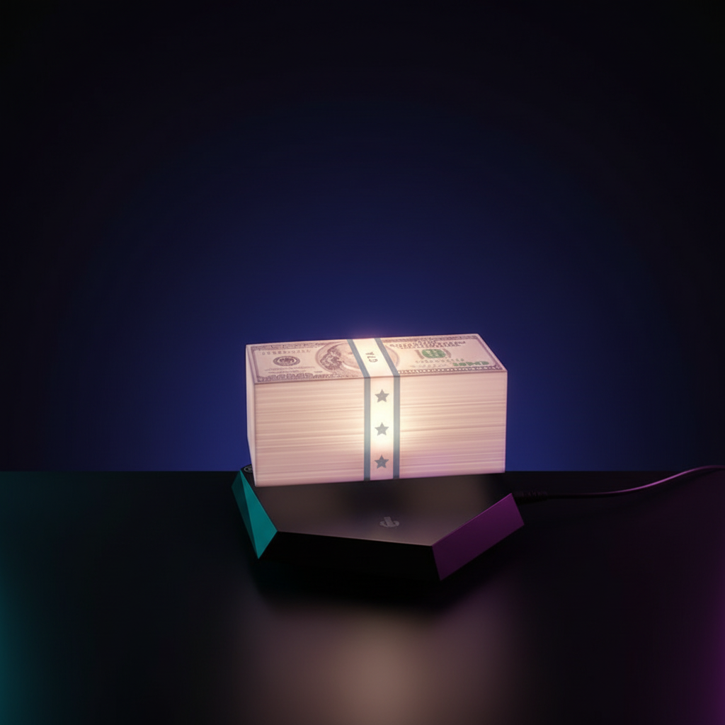 CashGlitch™ -  Floating Money Lamp