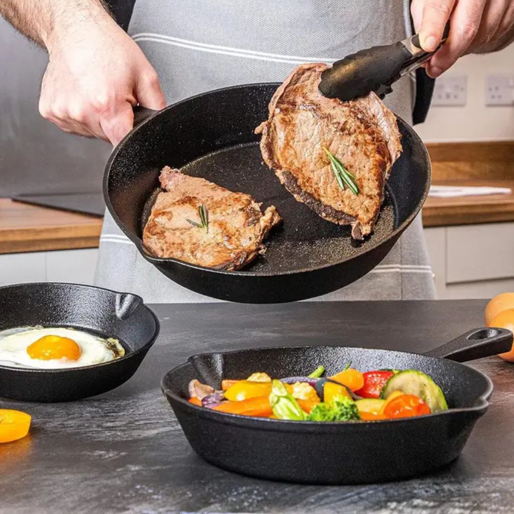 Cast Iron Skillet Frying Pan