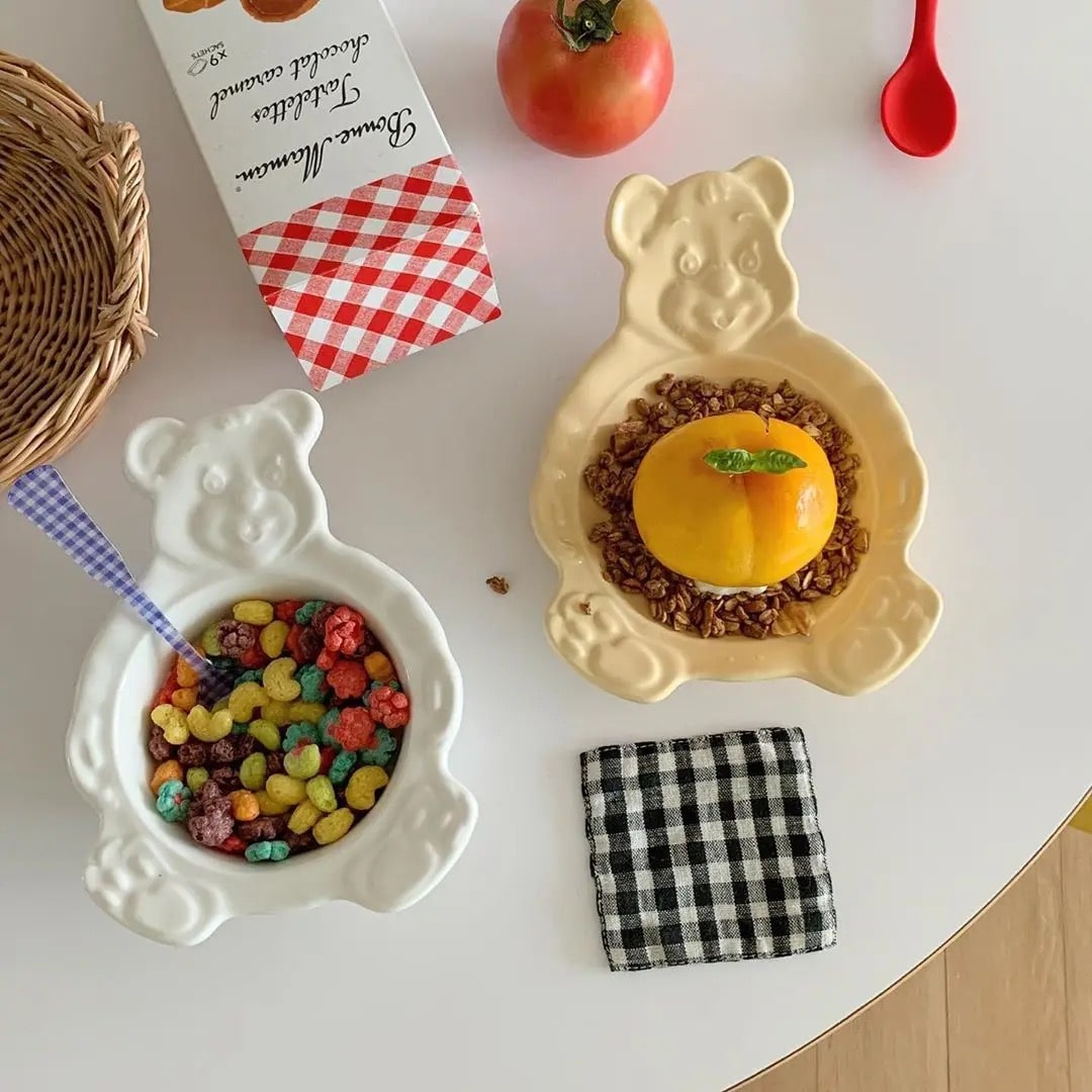 Ceramic Bear Bowl