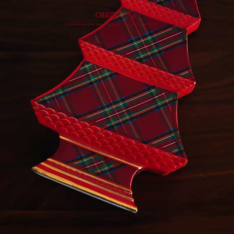 Red Ceramic Christmas Tree