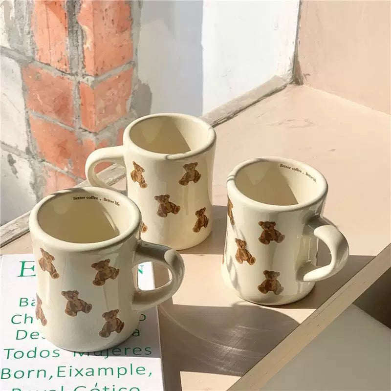 Vintage Bear Cute Mug