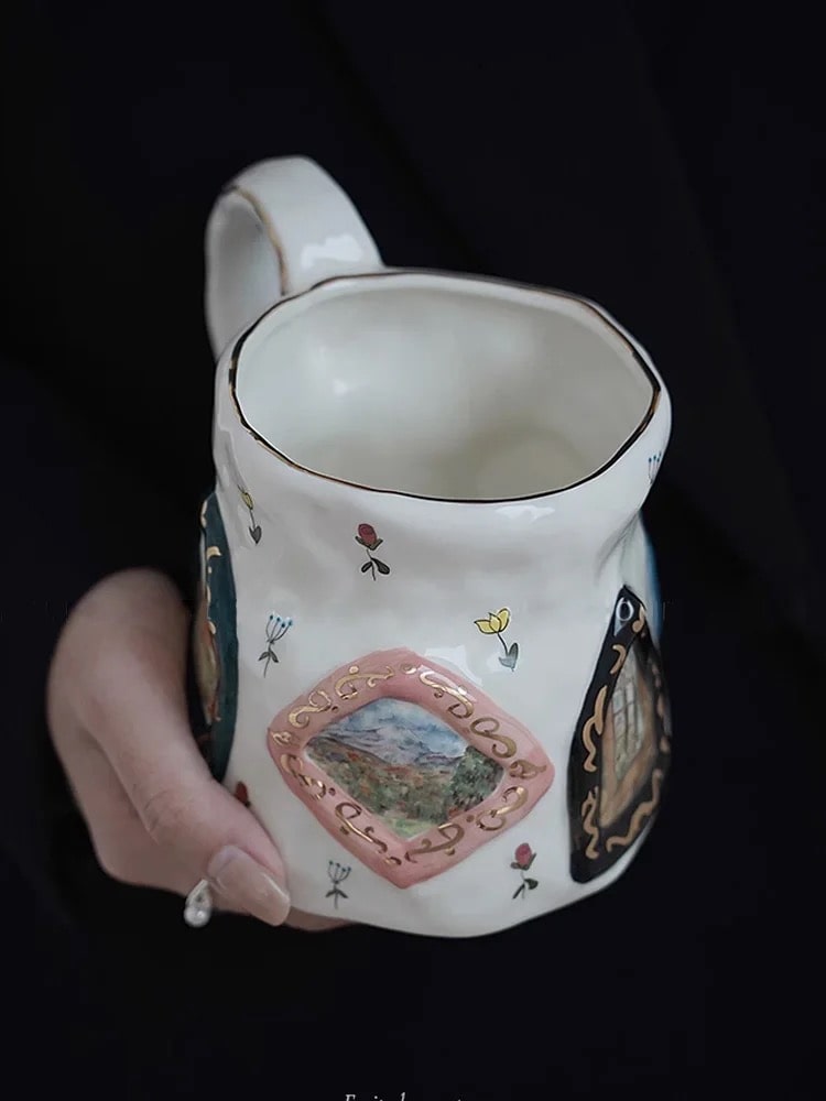 Retro Ceramic Mug