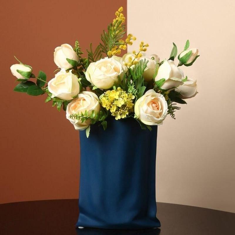 Nova Ceramic Pot Navy