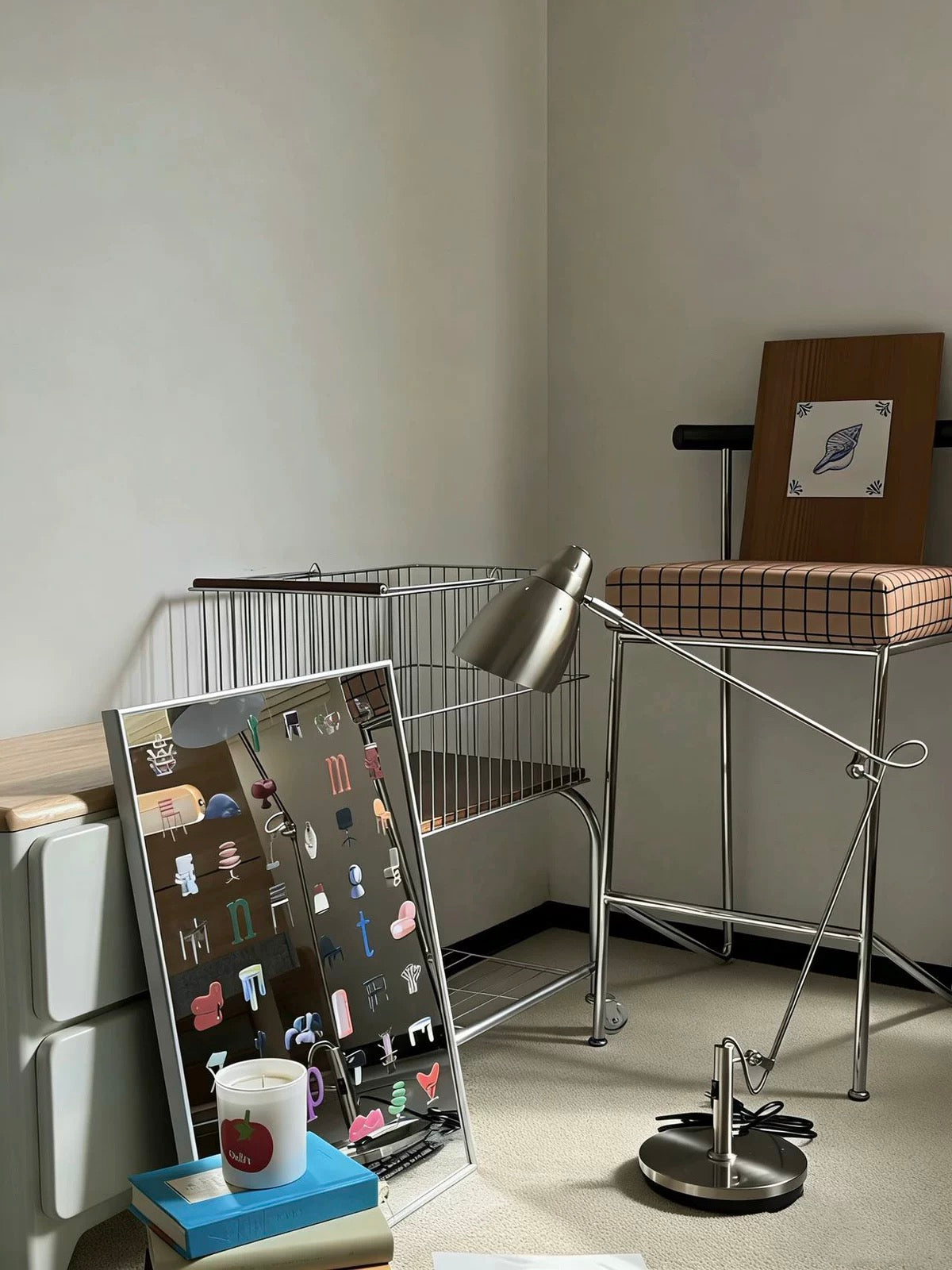 Chair Print Wall Mirror