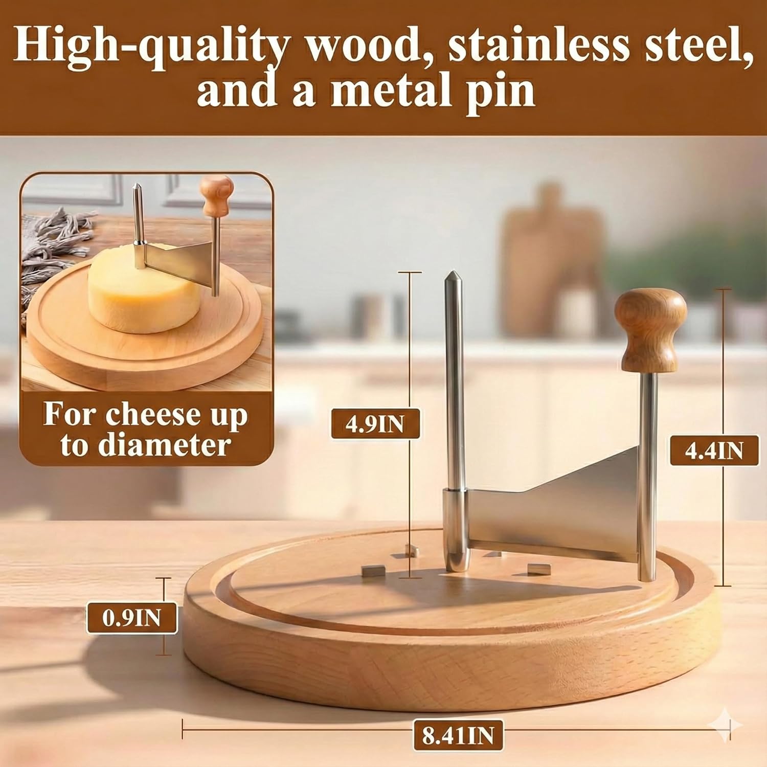 Rosette Royale™ - Cheese Curler Wheel