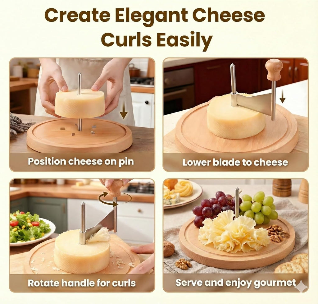 Rosette Royale™ - Cheese Curler Wheel