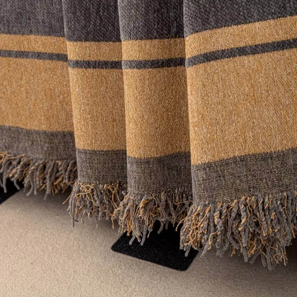 Savannah Tiger Chenille Sofa Cover