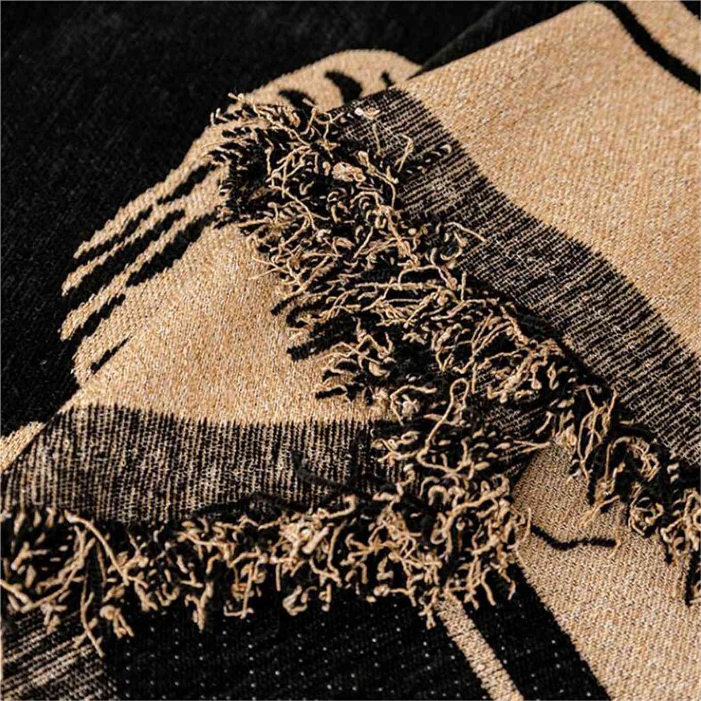 Savannah Tiger Chenille Sofa Cover