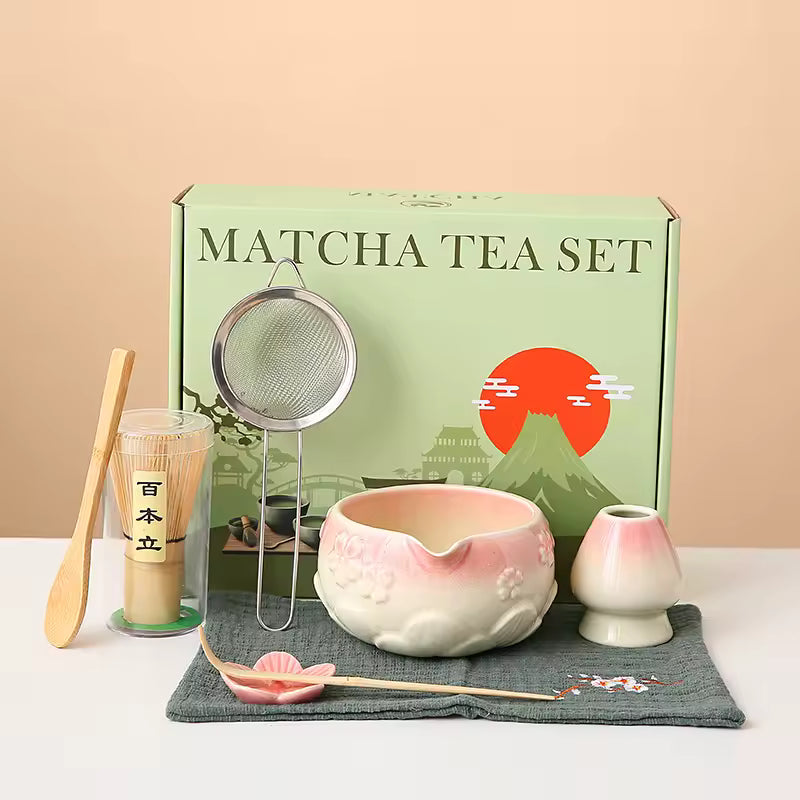 Japanese Matcha Tea Set 6-Piece