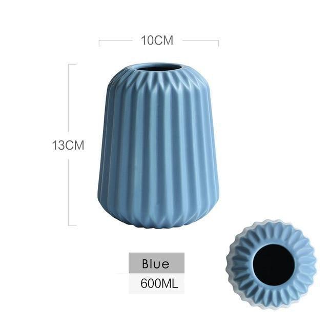 Sakura Grace Ceramic Vases Blue 02