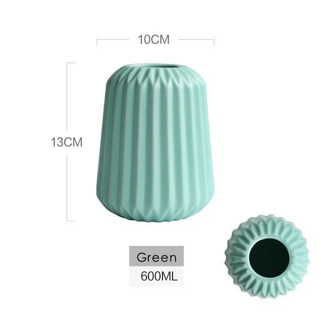 Sakura Grace Ceramic Vases Green 02
