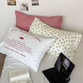 Soft Girl Aesthetic Cotton Pillowcase