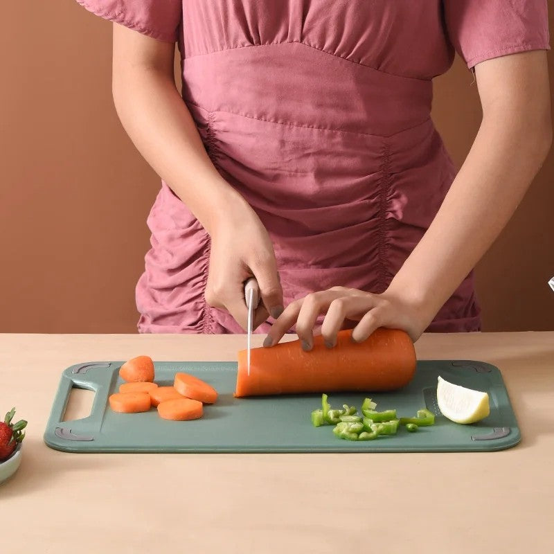 Luxury Double-Sided Stainless Steel Cutting Board