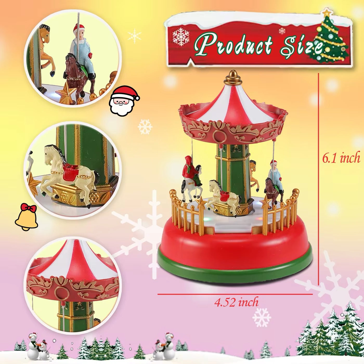 Christmas Ferris Wheel Christmas Carousel