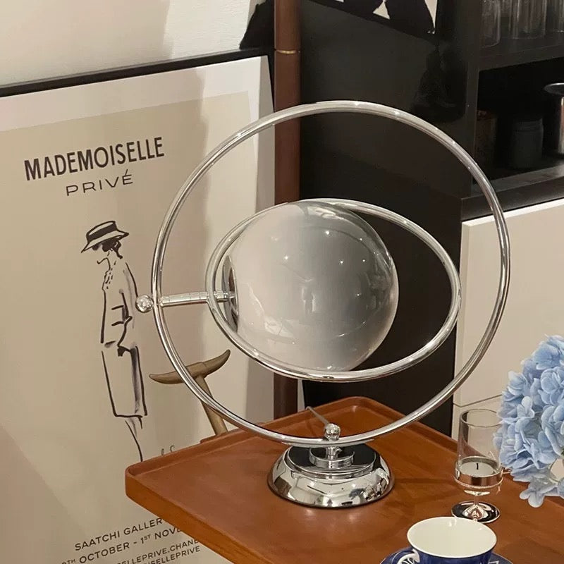 Bauhaus Chrome Orbit Table Lamp