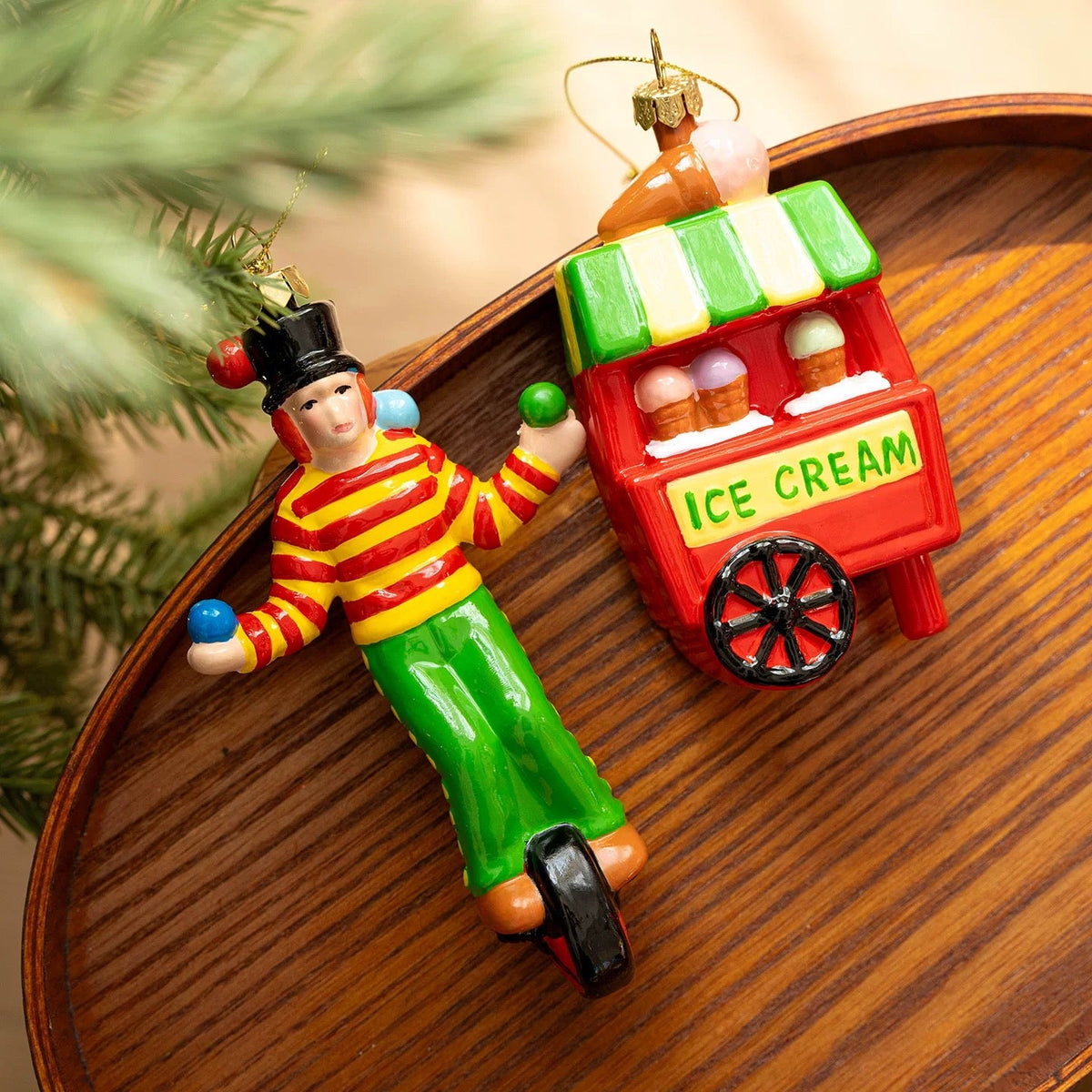 Christmas Circus Ornaments