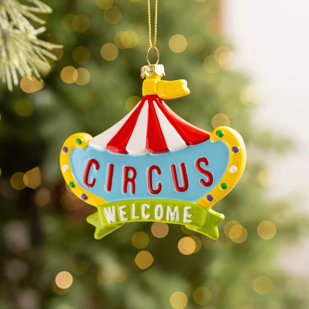 Christmas Circus Ornaments
